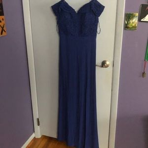 David's Bridal Nightway Navy blue